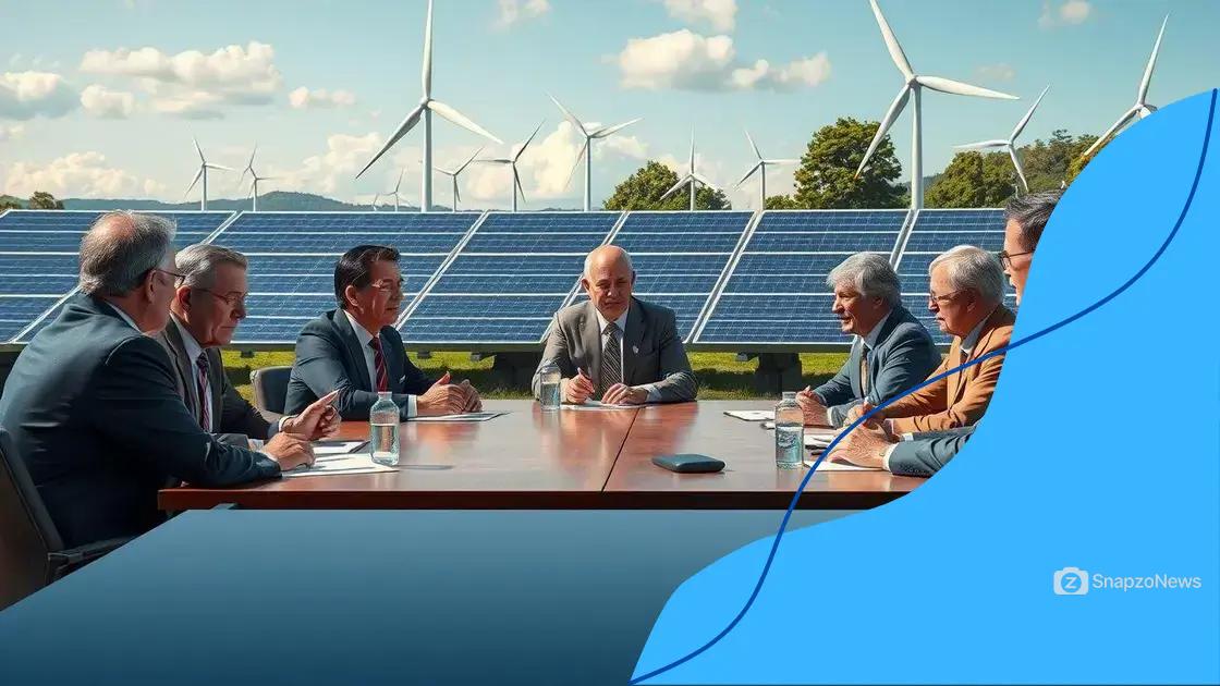 Impact of renewable energy on policy discussions