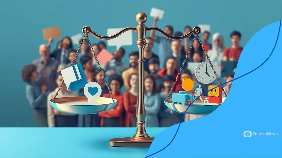 The balance between free speech and moderation