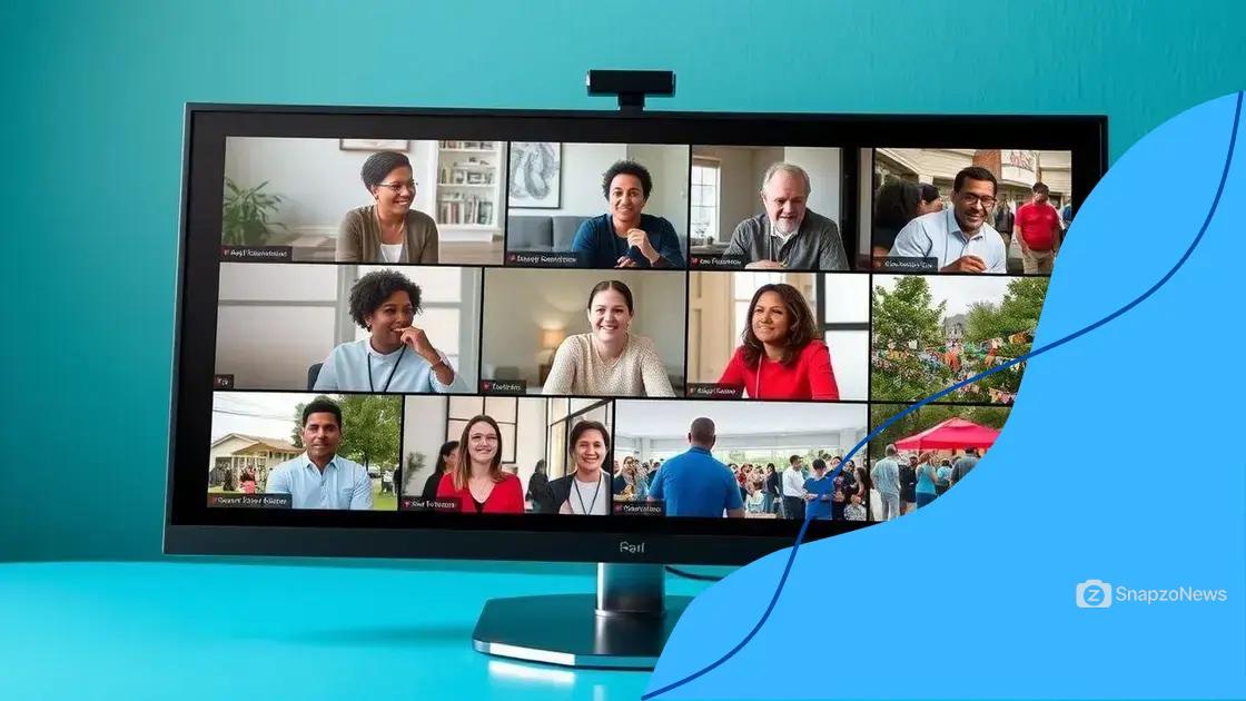 Community engagement in a remote work era