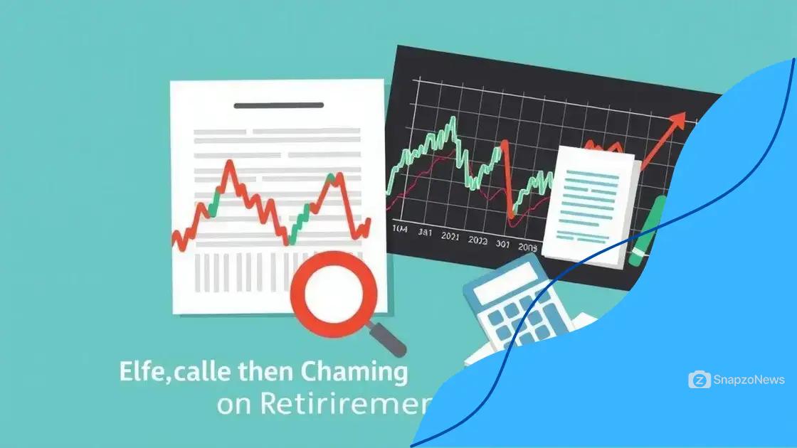 How market changes affect retirement plans