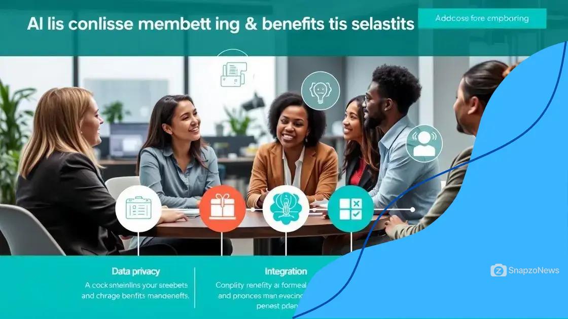 Challenges in adopting AI for benefits management