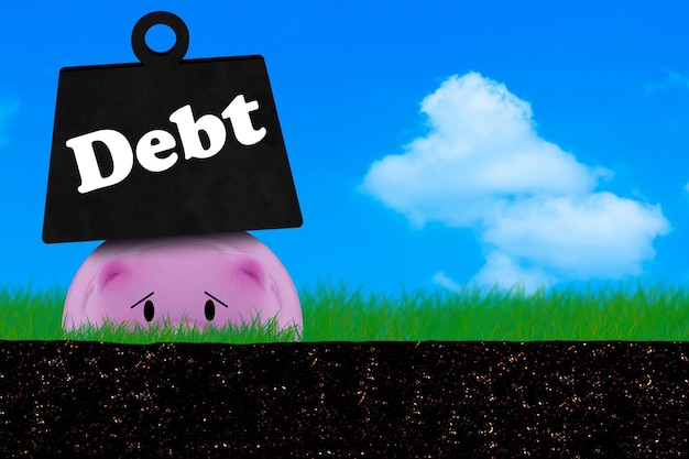 A graphic illustrating the debt avalanche method. Visually represent a series of debts being paid off in order of interest rate, with the highest interest rate debt being tackled first and foremost. Use colors to represent interest rates (red for high, green for low).